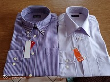 Uomo 2 Camicie Manica Lunga Taglia L