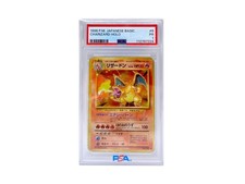 carta Pokemon Charizard Base Set Holo 1996 Japanese Basic No. 006 PSA 1 1996