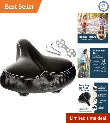 Sella bici comfort con