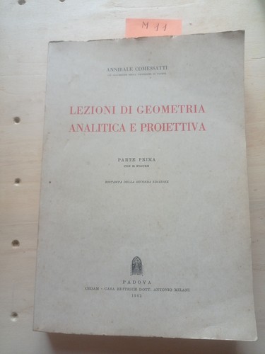 Comessatti lezioni - lezioni, di