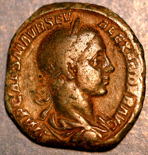 Impero romano Sesterzio 228