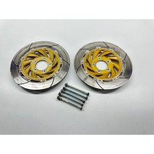 COPPIA DISCHI FRENO RUOTA ANTERIORE HONDA VF 750 F RC15 VF750F 1982-1989