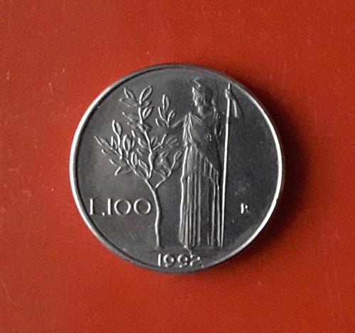 100 lire 1992 - 1992, errore