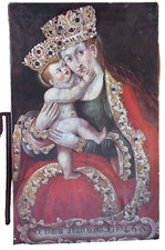 Antica icona antica stampa su