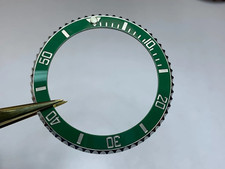 Green Black Watch Bezel Insert