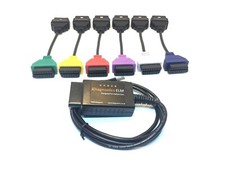 ELM OBD + 6 ADATTATORI CAVO