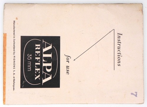 Libretto istruzioni alpa - libretto,