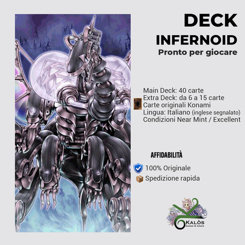 Yugioh mazzo deck infernoid - yugioh!,
