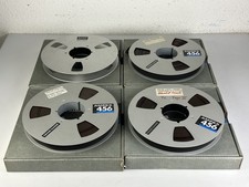 4x Ampex 456 - BASF 1" bobine