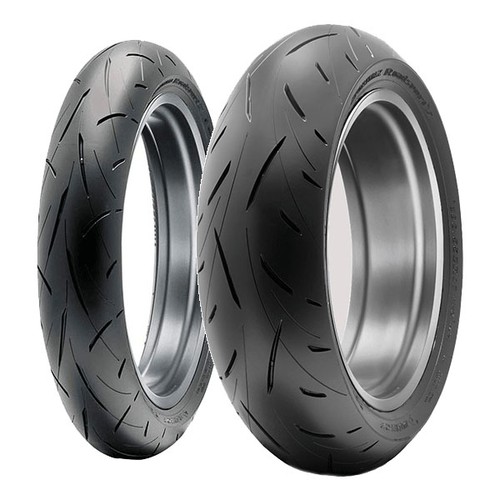 Coppia gomme dunlop 120 - gomme, 120/70-17