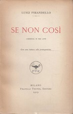Luigi Pirandello - Se non