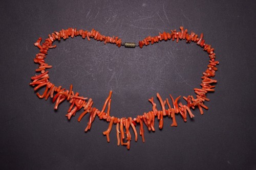 Collana corallo - -,