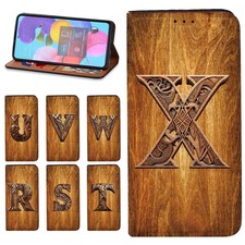 Custodia supporto telefono pelle PU - per Samsung Galaxy S21/S22/S23/A04E/A10/A12