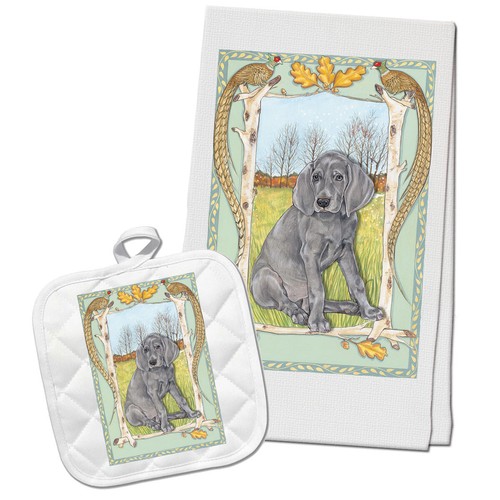 Weimaraner set regalo - set,