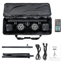 Borsa set luci dj con