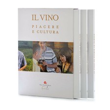 IL VINO  PIACERE E CULTURA-Slow Food Editore-3 volumi come nuovi in cofanetto