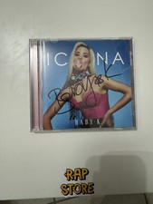 BABY K - ICONA CD AUTOGRAFATO RARO Tiziano Ferro J-Ax Gemitaiz Vegas Jones Rap