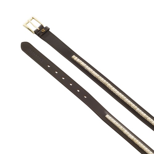 Cintura equestro pelle nera - cintura,