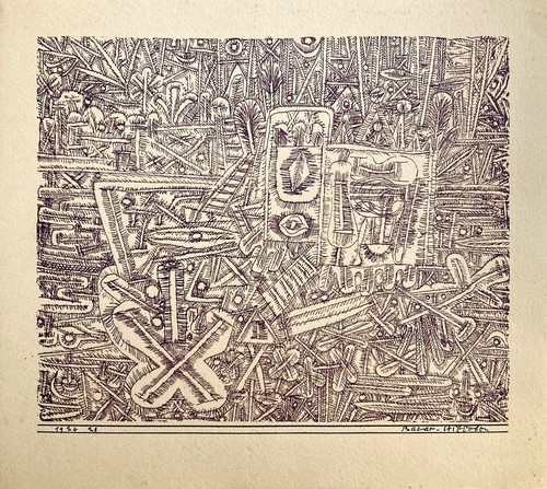 Paul klee gravure - paul, d'après