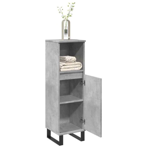 Armadietto bagno grigio - bagno,
