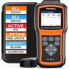 Foxwell NT530 Plus scanner OBD2 bidirezionale dispositivo diagnostico sistema completo DPF EPB