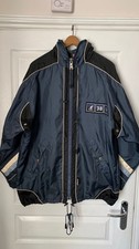 Giacca uomo impermeabile blu
