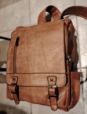 Zaino In Pelle Nuovo Con