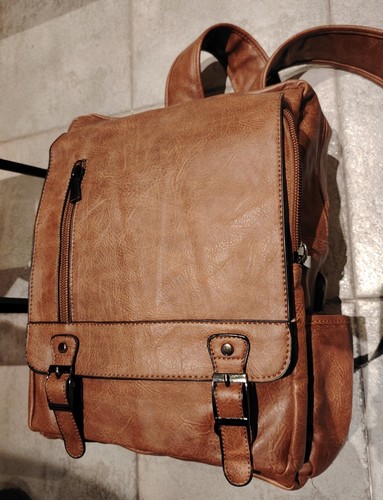 Zaino pelle nuovo - nuovo, con