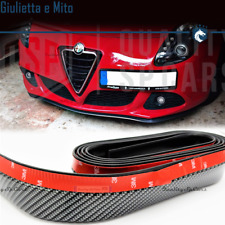 SPOILER Adesivo PER Alfa Giulietta-Mito SOTTO PARAURTI / MINIGONNE FIBRA CARBONI