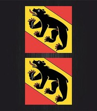 2X Sticker Car Motorcycle Flag