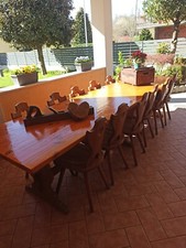 tavolo da giardino in legno