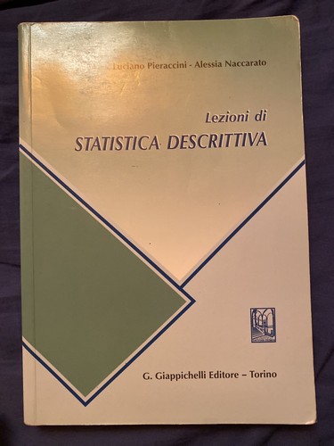 Lezioni statistica - lezioni,