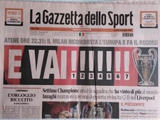 LA GAZZETTA DELLO SPORT MILAN