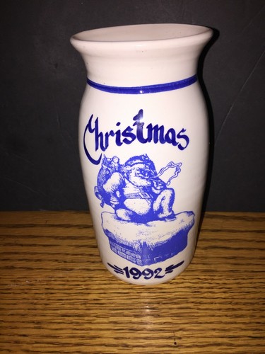 Vaso natalizio ceramica