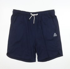 Reebok Pantaloncini Uomo Blu
