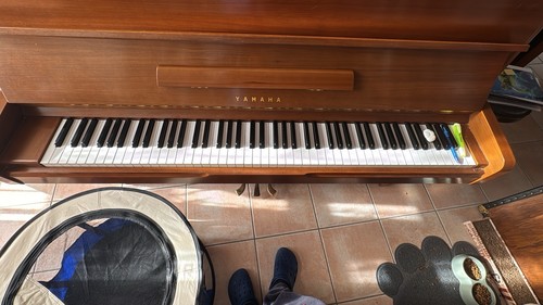 Pianoforte verticale yamaha - pianoforte,