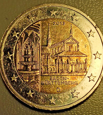 Pièce euro allemagne - 2, f