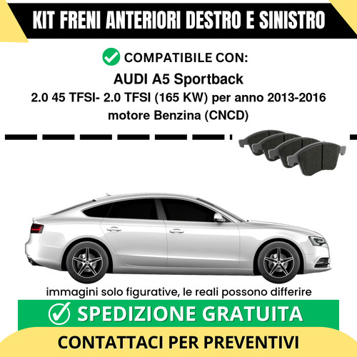 Pastiglie freno anteriori per - pastiglie,