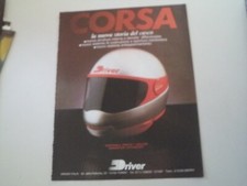 advertising Pubblicità 1984 CASCO HELMET DRIVER CORSA