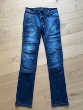 Pantalone Jeans Da Moto Donna