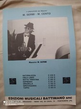 M. SERMI - M. CENTO - FASCICOLO 7 SPARTITI - 1987 - ED. BATTIMANO - PONTEDERA