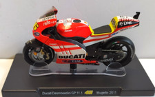 LEO MODELS VALENTINO ROSSI 1:18 MOTO DUCATI DESMOSEDICI GP 11.1 MUGELLO 2011  V1