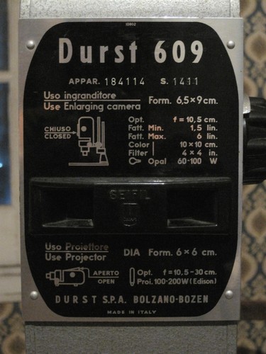 Ingranditore durst 609 - ingranditore,