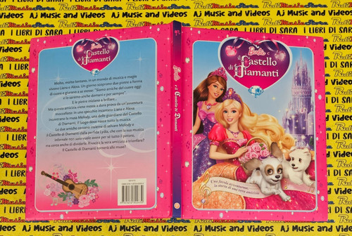 Book libro barbie - barbie, il