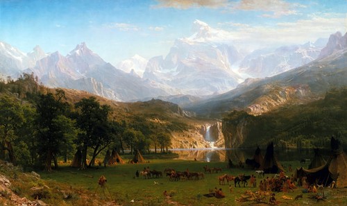 Riproduzione montagne rocciose - riproduzione,