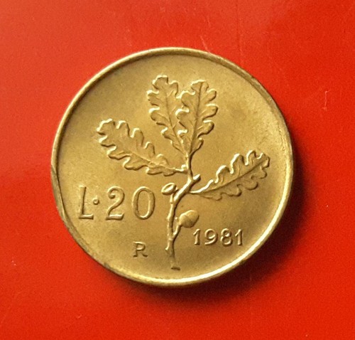 Lire 1981 errore - 20,