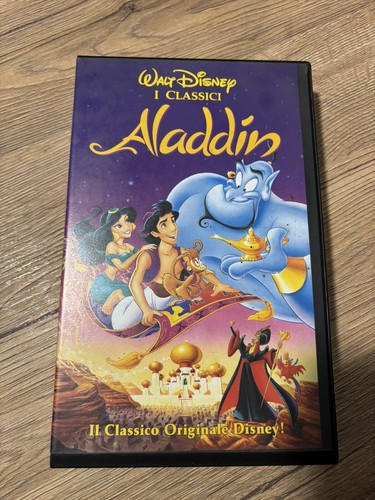Vhs disney aladdin - disney,