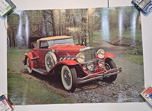 Vintage 1935 dusenberg - vintage, auto