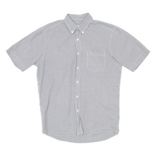 LACOSTE Camicia Uomo Nera