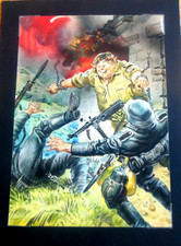 COUVERTURE ORIGINALE DE RINO  FERRARI -  Z 33 N° 41 FORMAT 21 X 29 CM